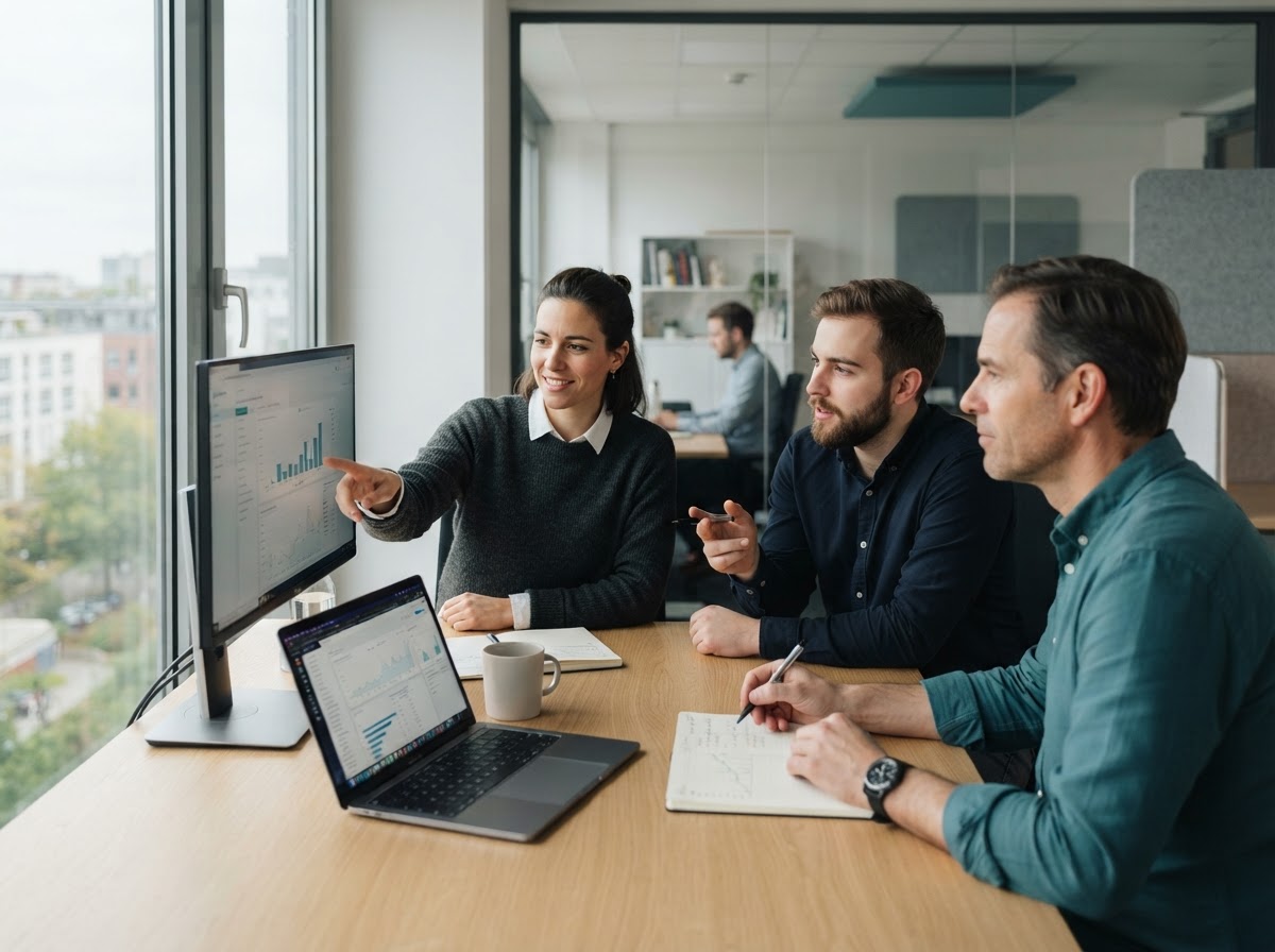 Qwotzorro team workspace focused on data analysis and portfolio monitoring